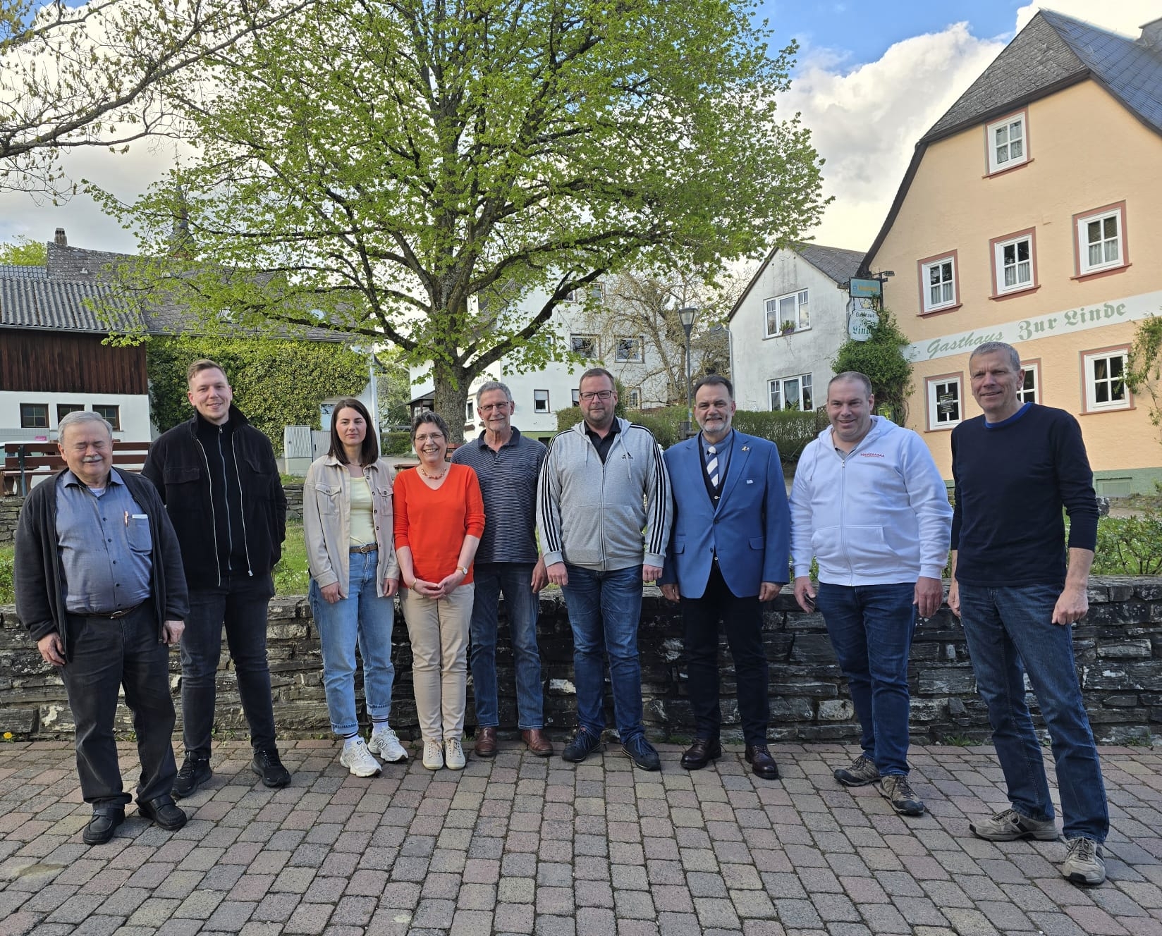 Mitglieder des Ortsbeirates Espenschied